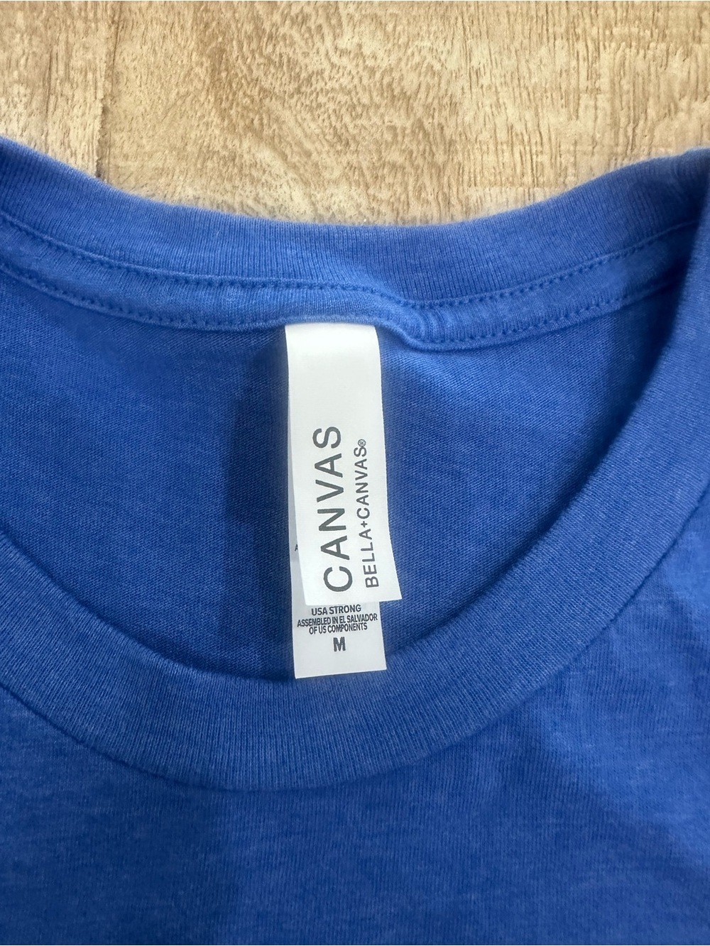 Smartass & Sass “Klondike Bar” Graphic Tee | Bella + Canvas | Heather True Royal - Picture 4 of 16